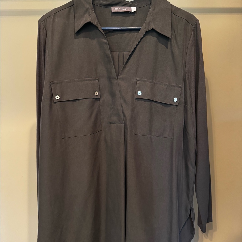 Dark Olive Women's Blouse